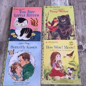 Little Golden Book Lot of 4